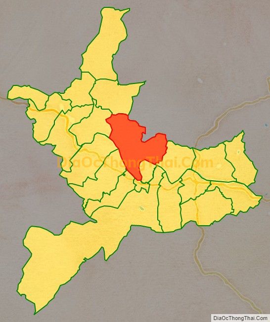 Bản đồ vị trí và địa giới hành chính Xã Đức Sơn, huyện Anh Sơn