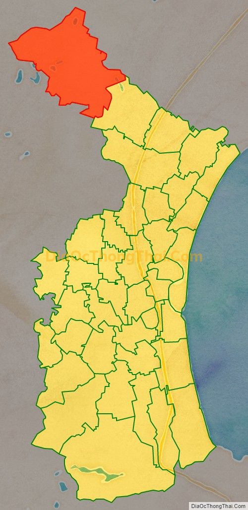 Bản đồ vị trí và địa giới hành chính Xã Diễn Lâm, huyện Diễn Châu