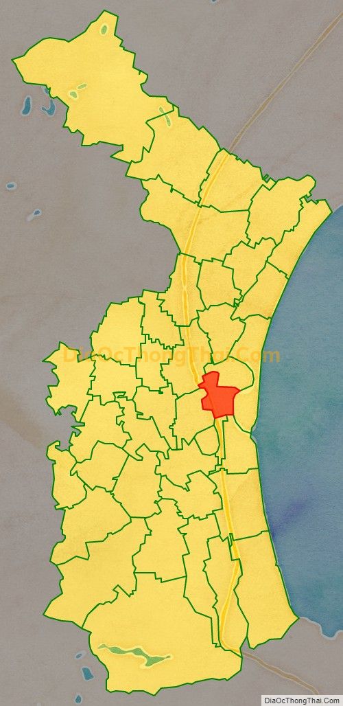 Bản đồ vị trí và địa giới hành chính Xã Diễn Ngọc, huyện Diễn Châu