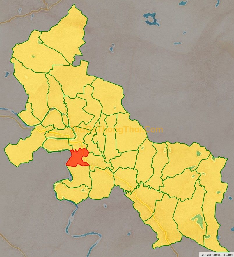 Bản đồ vị trí và địa giới hành chính Xã Đà Sơn, huyện Đô Lương