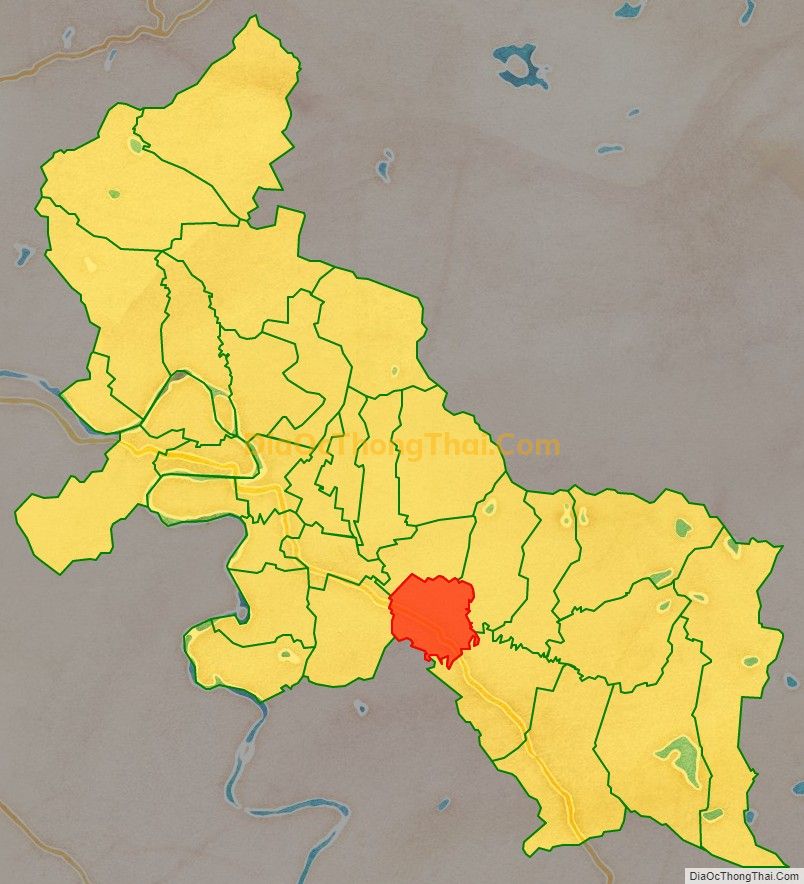 Bản đồ vị trí và địa giới hành chính Xã Minh Sơn, huyện Đô Lương