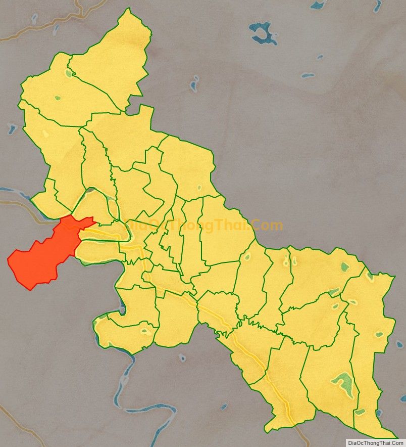 Bản đồ vị trí và địa giới hành chính Xã Nam Sơn, huyện Đô Lương