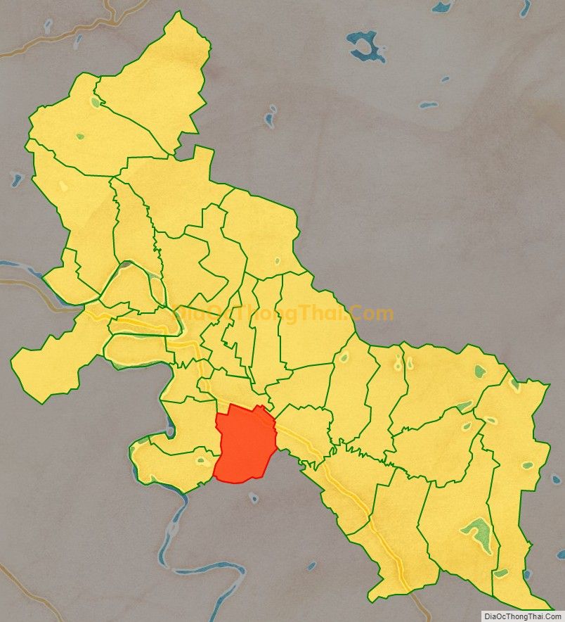 Bản đồ vị trí và địa giới hành chính Xã Xuân Sơn, huyện Đô Lương