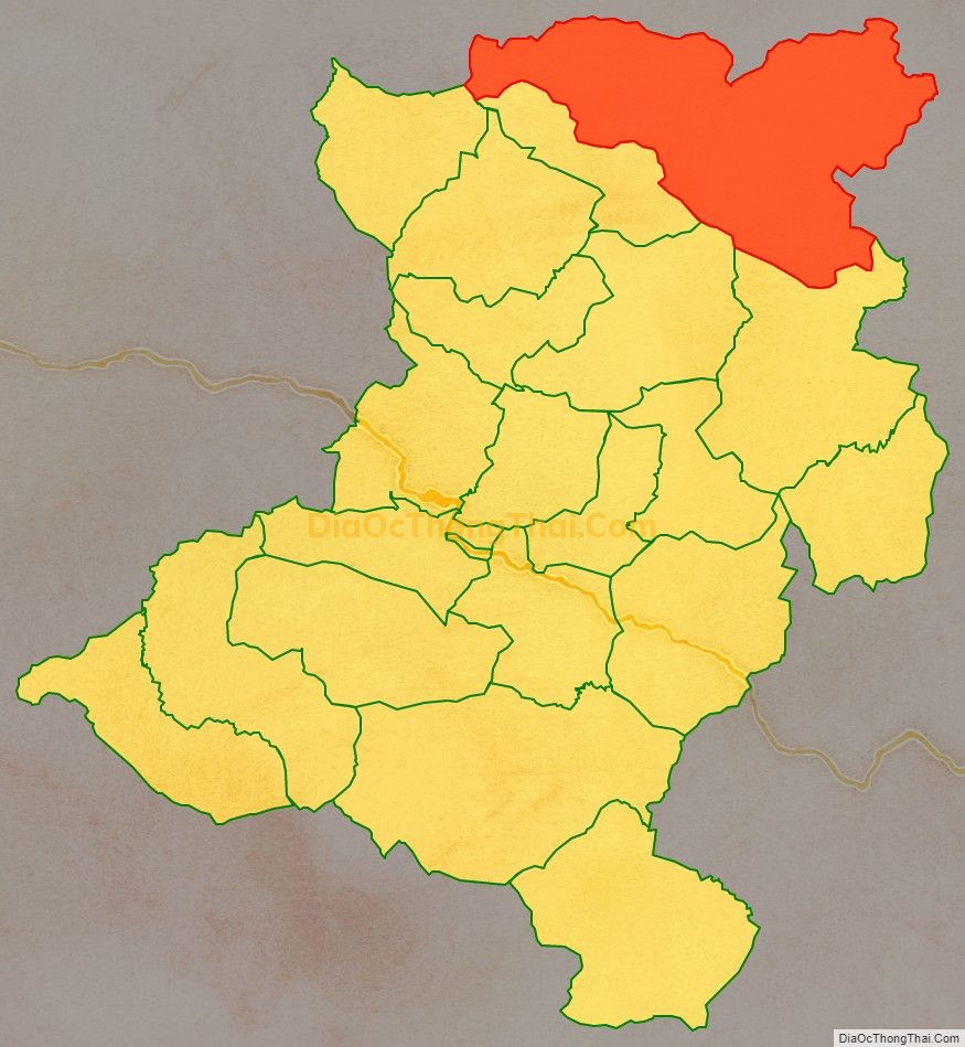 Bản đồ vị trí và địa giới hành chính Xã Mỹ Lý, huyện Kỳ Sơn