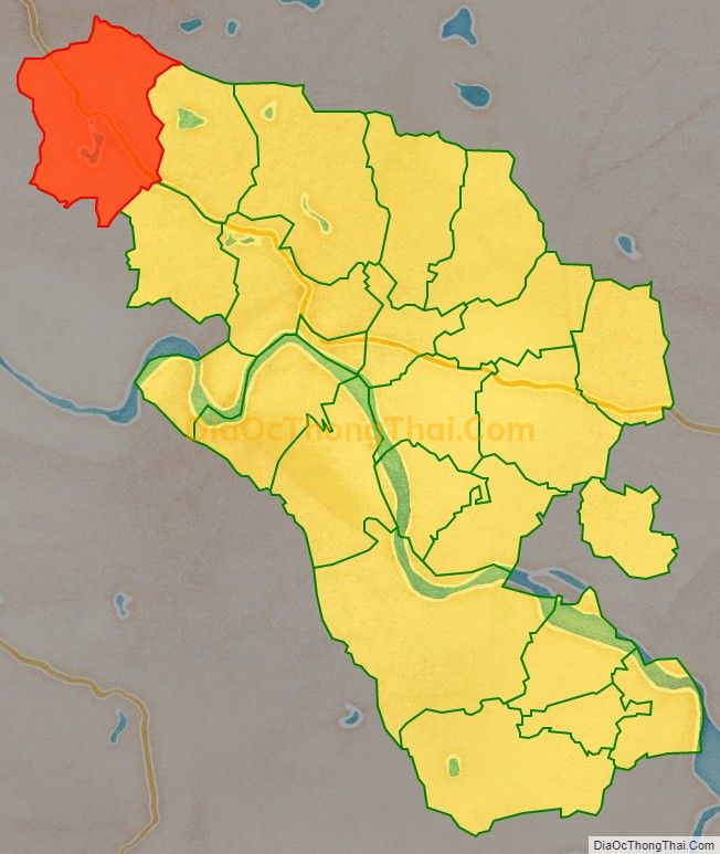 Bản đồ vị trí và địa giới hành chính Xã Nam Hưng, huyện Nam Đàn