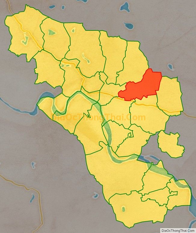 Bản đồ vị trí và địa giới hành chính Xã Nam Lĩnh, huyện Nam Đàn
