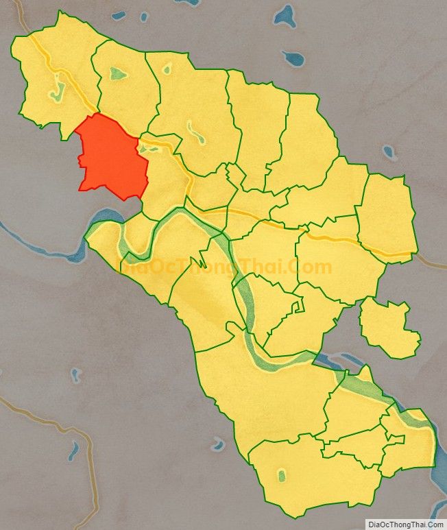 Bản đồ vị trí và địa giới hành chính Xã Nam Thái, huyện Nam Đàn