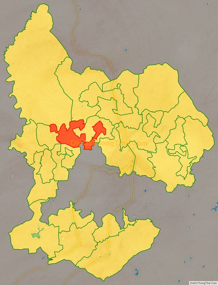 Bản đồ vị trí và địa giới hành chính Xã Nghĩa Hồng, huyện Nghĩa Đàn