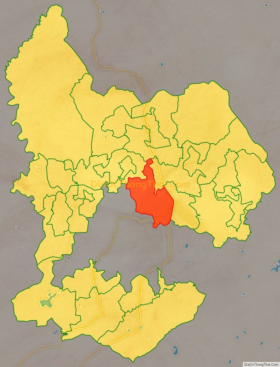 Bản đồ vị trí và địa giới hành chính Xã Nghĩa Trung, huyện Nghĩa Đàn