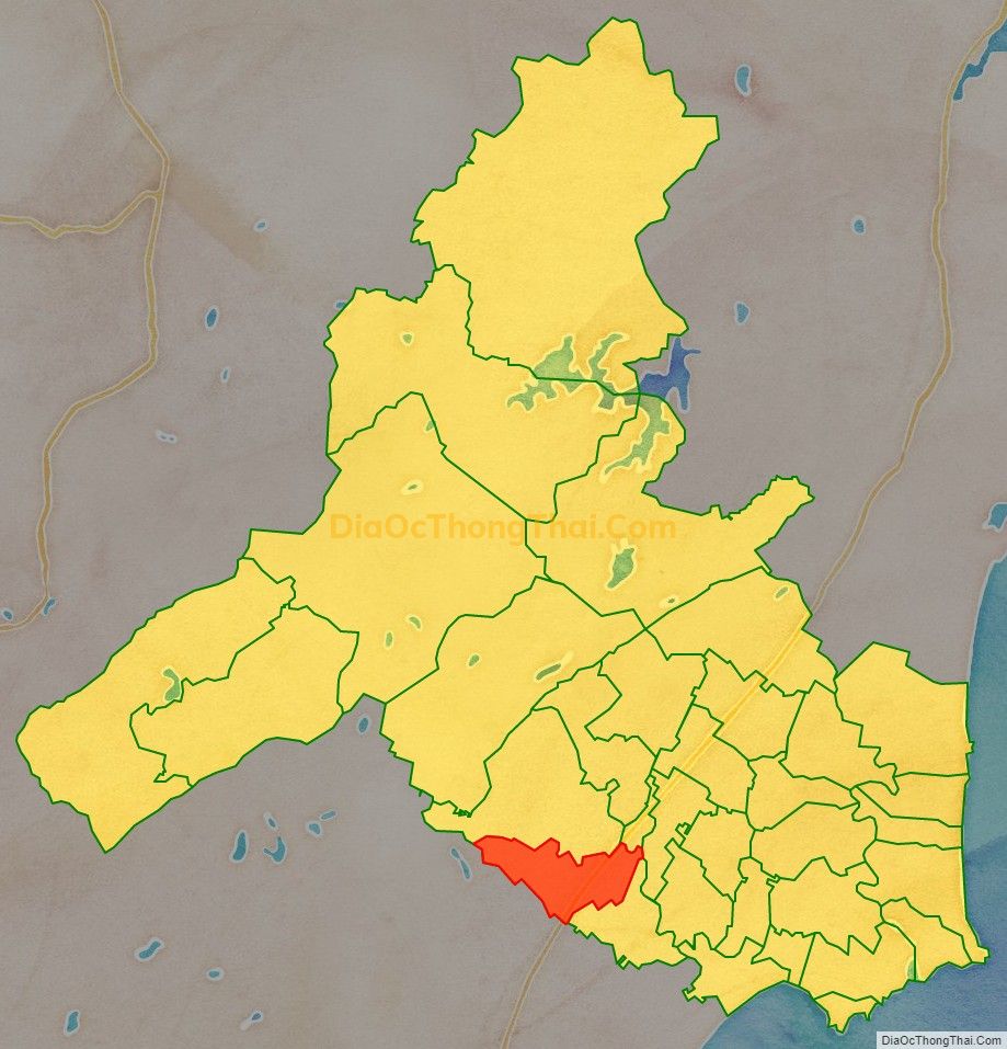 Bản đồ vị trí và địa giới hành chính Xã Quỳnh Giang, huyện Quỳnh Lưu