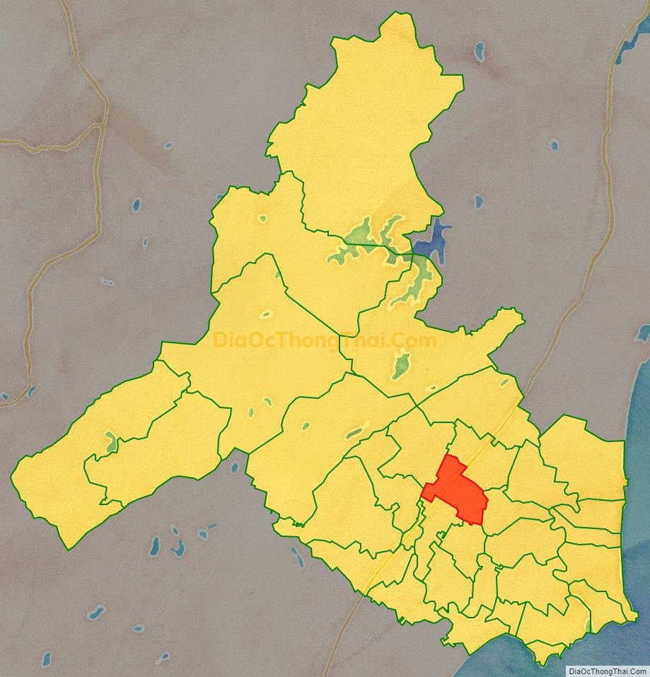 Bản đồ vị trí và địa giới hành chính Xã Quỳnh Hậu, huyện Quỳnh Lưu