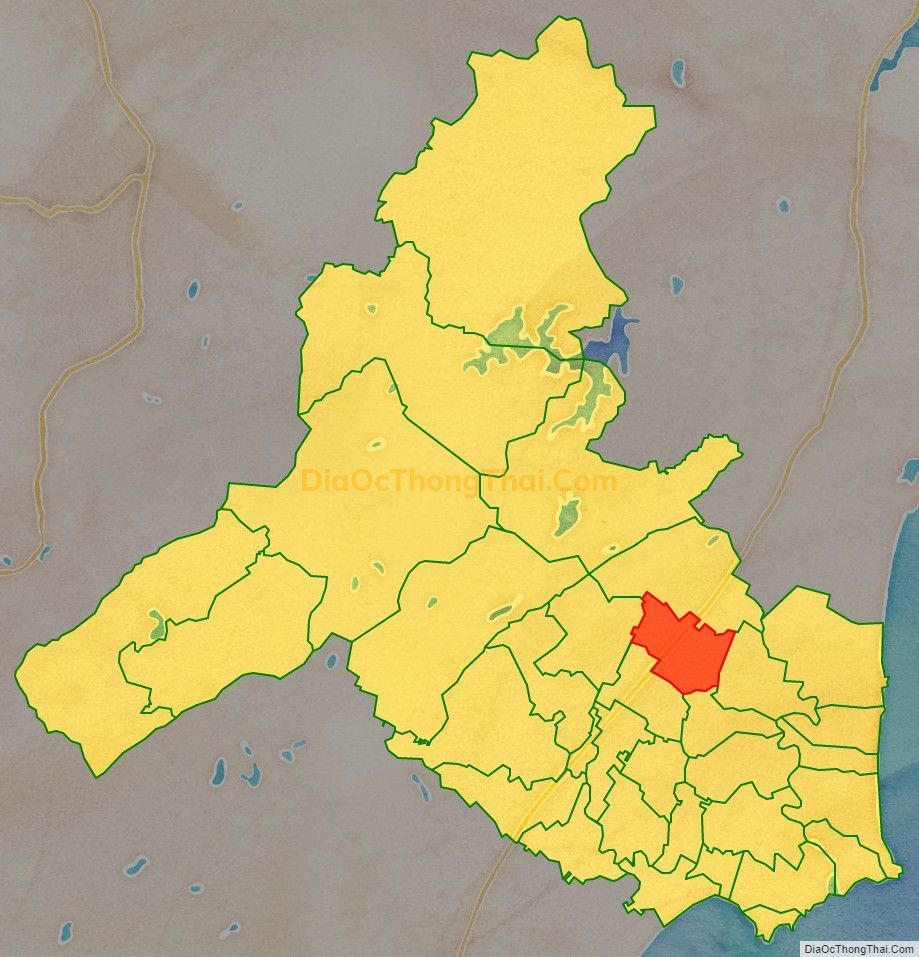 Bản đồ vị trí và địa giới hành chính Xã Quỳnh Thạch, huyện Quỳnh Lưu