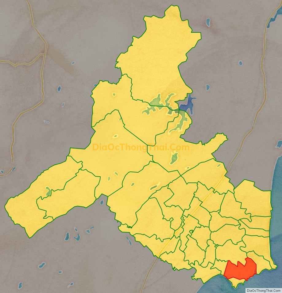 Bản đồ vị trí và địa giới hành chính Xã Quỳnh Thuận, huyện Quỳnh Lưu