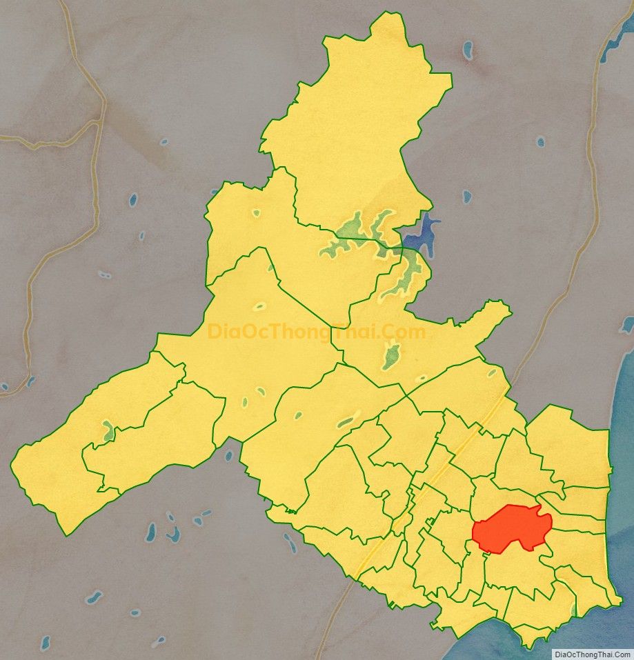 Bản đồ vị trí và địa giới hành chính Xã Quỳnh Yên, huyện Quỳnh Lưu