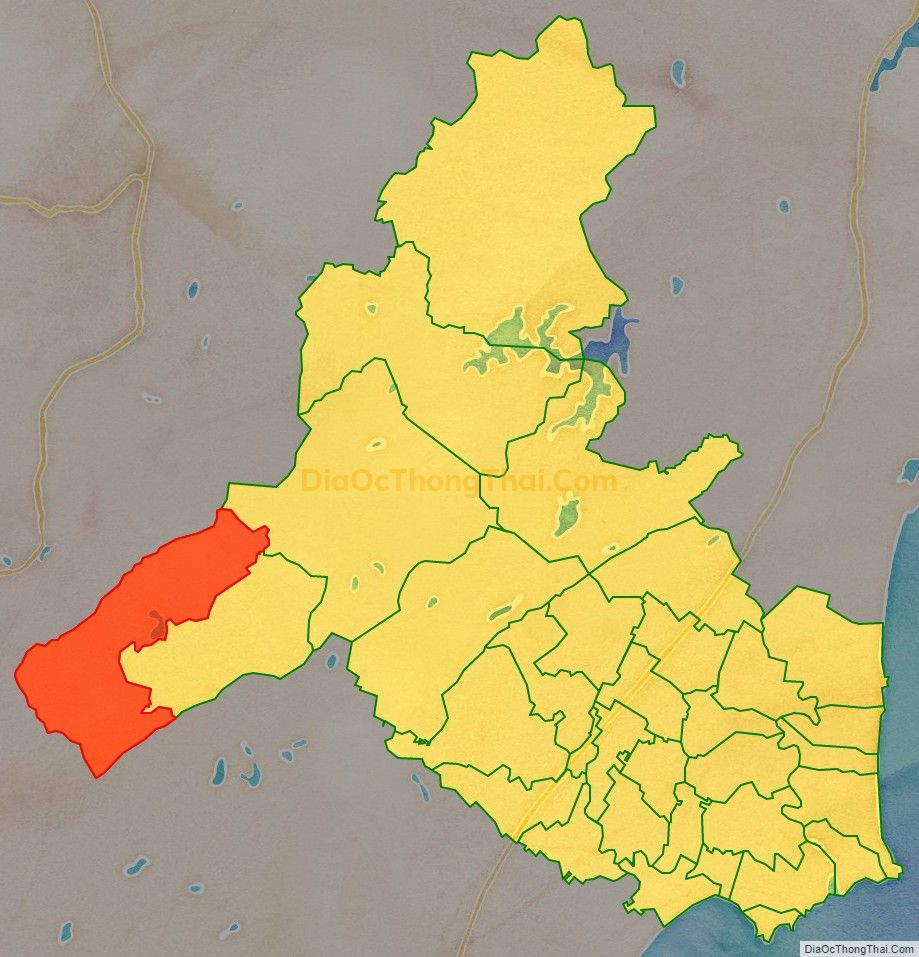 Bản đồ vị trí và địa giới hành chính Xã Tân Sơn, huyện Quỳnh Lưu