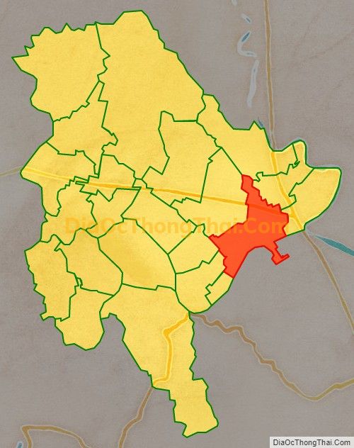 Bản đồ vị trí và địa giới hành chính Xã Gia Tân, huyện Gia Viễn