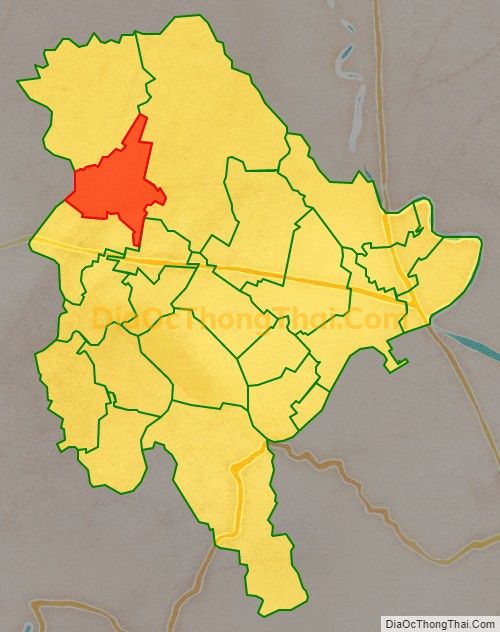 Bản đồ vị trí và địa giới hành chính Xã Liên Sơn, huyện Gia Viễn