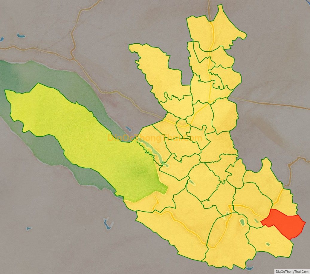 Bản đồ vị trí và địa giới hành chính Xã Sơn Hà, huyện Nho Quan