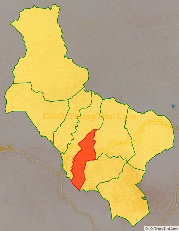 Bản đồ vị trí và địa giới hành chính Xã Phước Thắng, huyện Bác Ái