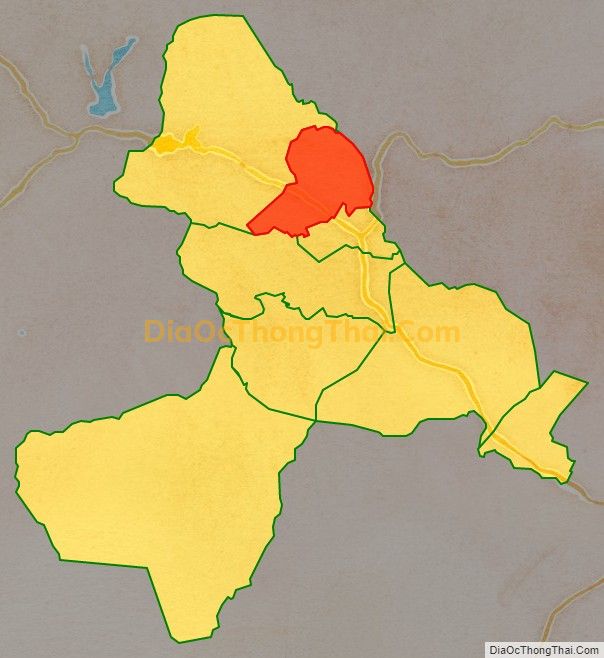 Bản đồ vị trí và địa giới hành chính Xã Lương Sơn, huyện Ninh Sơn