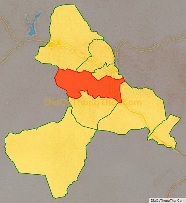 Bản đồ vị trí và địa giới hành chính Xã Quảng Sơn, huyện Ninh Sơn