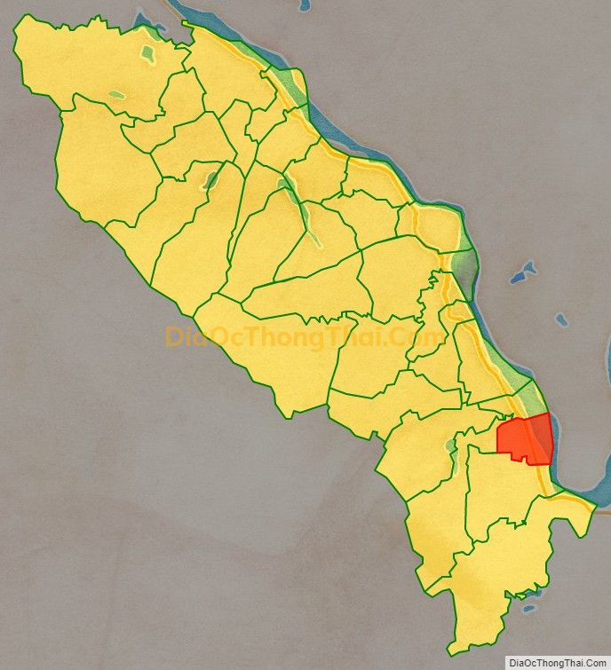 Bản đồ vị trí và địa giới hành chính Xã Cát Trù (cũ), huyện Cẩm Khê