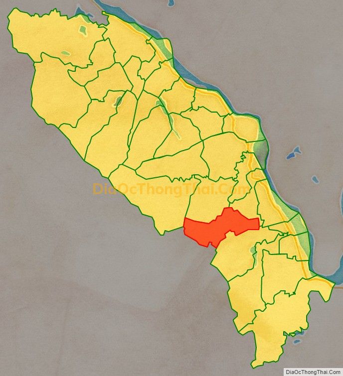 Bản đồ vị trí và địa giới hành chính Xã Chương Xá, huyện Cẩm Khê