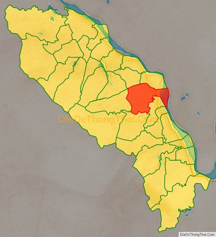 Bản đồ vị trí và địa giới hành chính Xã Phú Khê, huyện Cẩm Khê