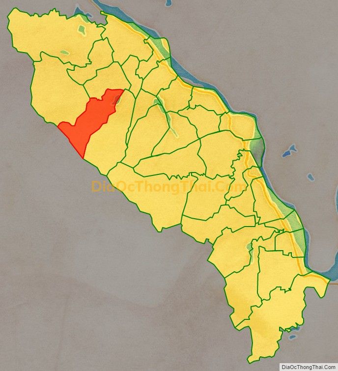 Bản đồ vị trí và địa giới hành chính Xã Tam Sơn, huyện Cẩm Khê