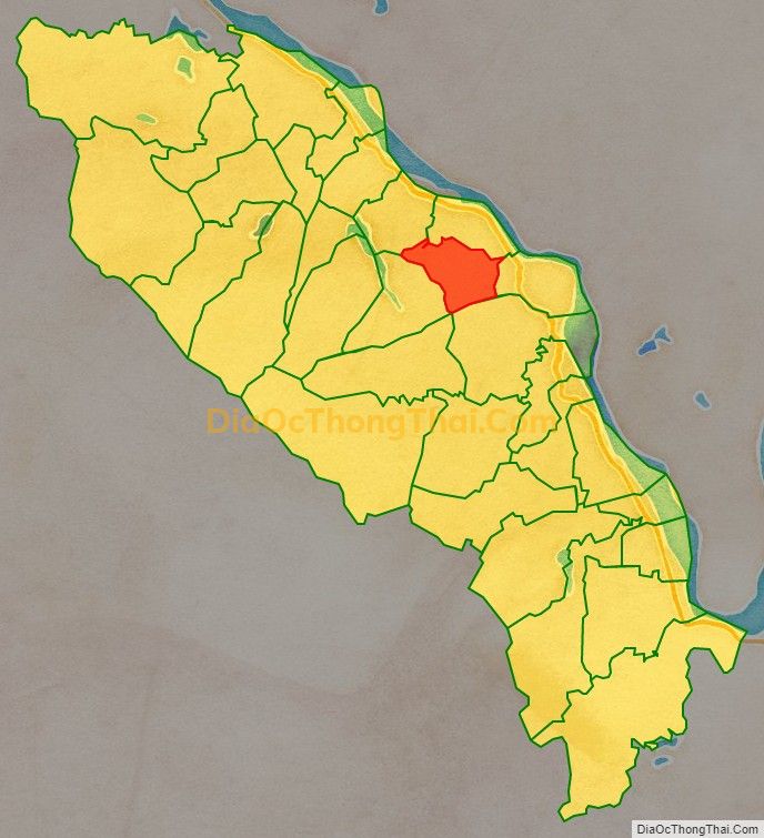 Bản đồ vị trí và địa giới hành chính Xã Thanh Nga (cũ), huyện Cẩm Khê