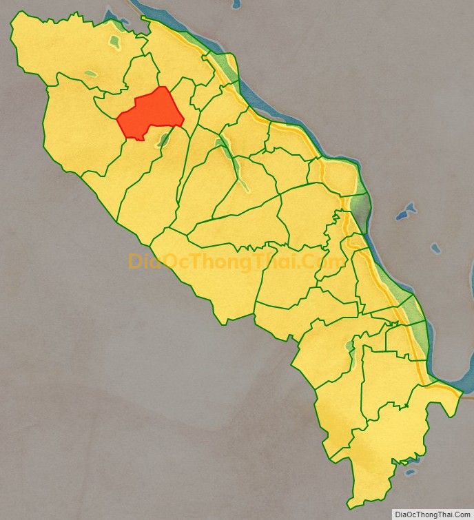 Bản đồ vị trí và địa giới hành chính Xã Thụy Liễu, huyện Cẩm Khê