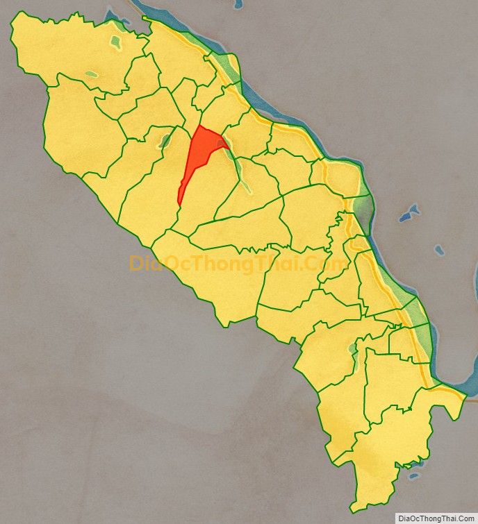 Bản đồ vị trí và địa giới hành chính Xã Tùng Khê, huyện Cẩm Khê