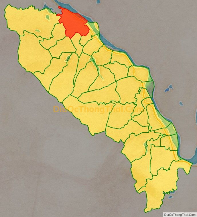 Bản đồ vị trí và địa giới hành chính Xã Tuy Lộc, huyện Cẩm Khê