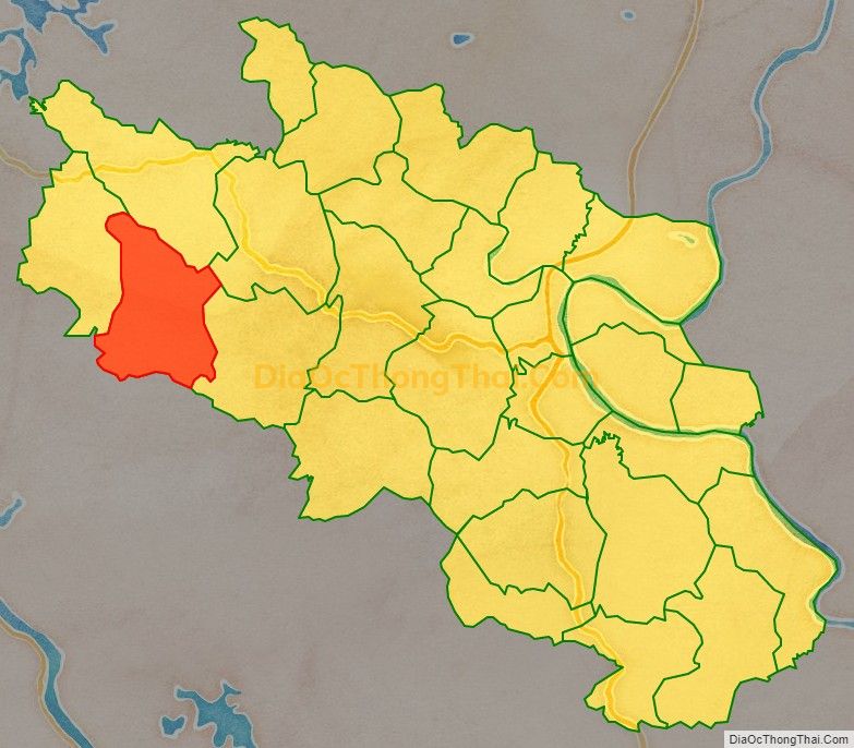 Bản đồ vị trí và địa giới hành chính Xã Bằng Doãn, huyện Đoan Hùng