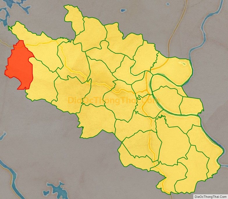 Bản đồ vị trí và địa giới hành chính Xã Minh Lương, huyện Đoan Hùng