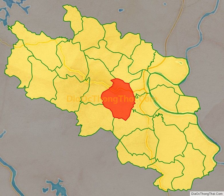Bản đồ vị trí và địa giới hành chính Xã Ngọc Quan, huyện Đoan Hùng