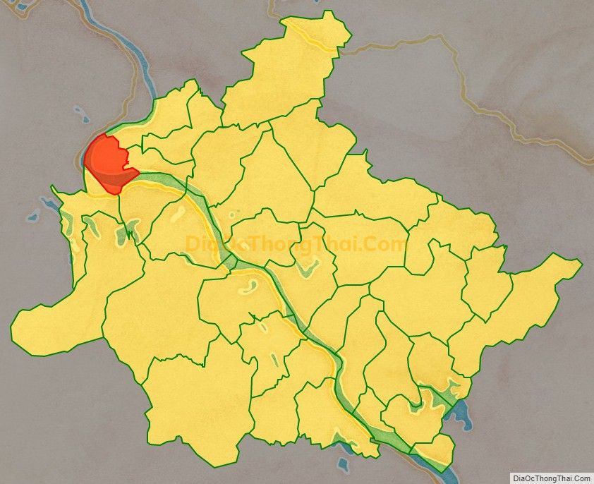Bản đồ vị trí và địa giới hành chính Xã Liên Phương (cũ), huyện Hạ Hòa