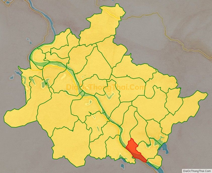 Bản đồ vị trí và địa giới hành chính Xã Mai Tùng (cũ), huyện Hạ Hòa