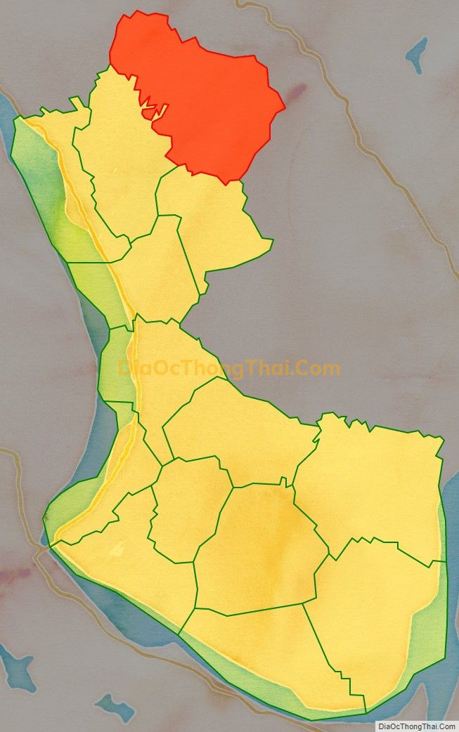 Bản đồ vị trí và địa giới hành chính Xã Tiên Kiên, huyện Lâm Thao