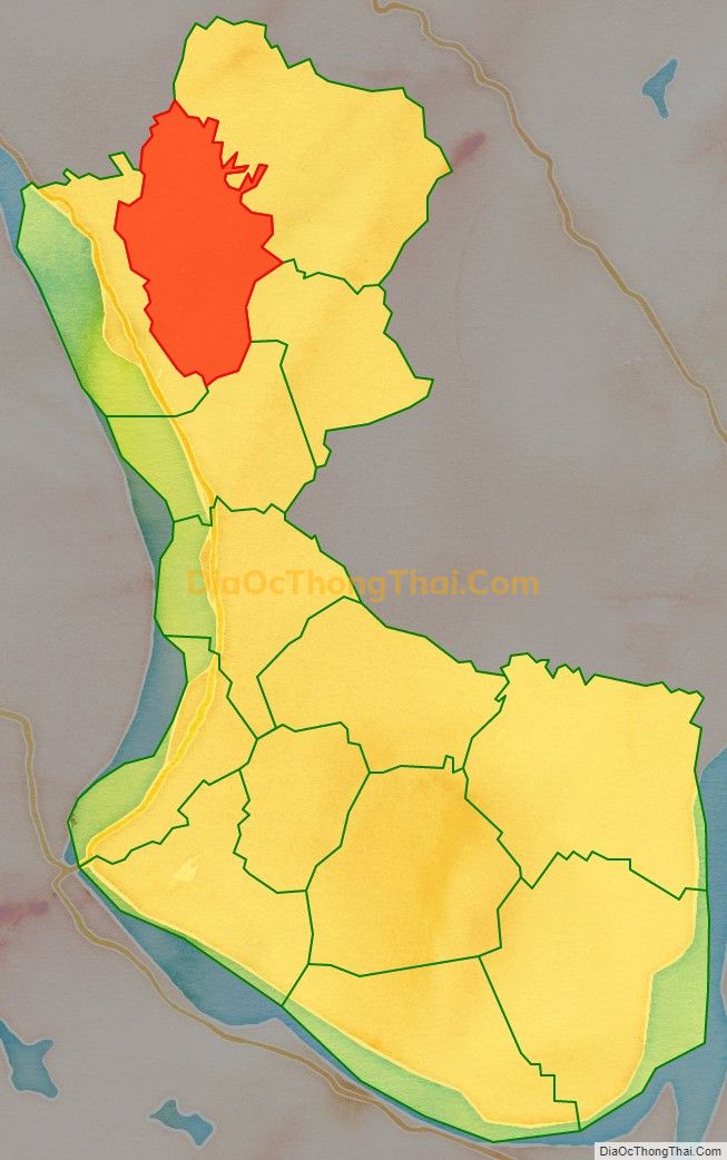 Bản đồ vị trí và địa giới hành chính Xã Xuân Lũng, huyện Lâm Thao