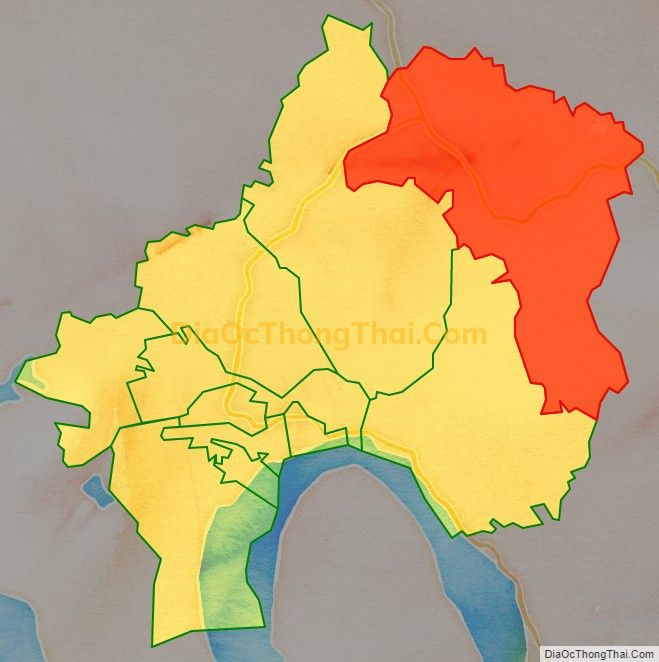 Bản đồ vị trí và địa giới hành chính Xã Phú Hộ, thị xã Phú Thọ