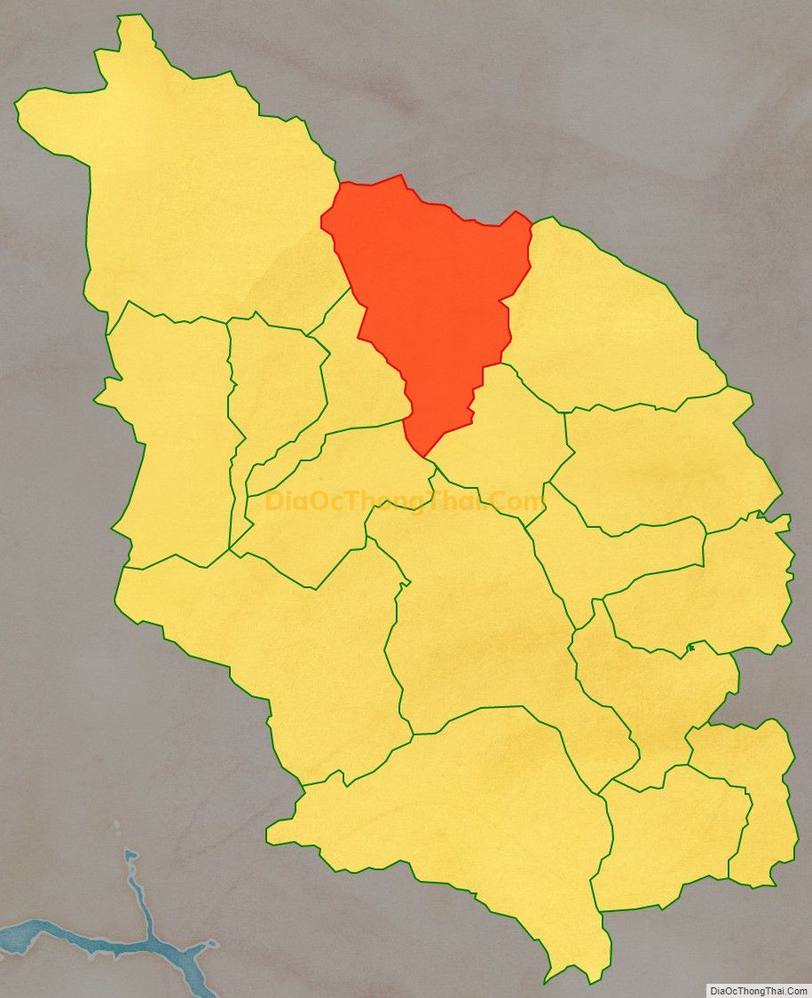 Bản đồ vị trí và địa giới hành chính Xã Thạch Kiệt, huyện Tân Sơn