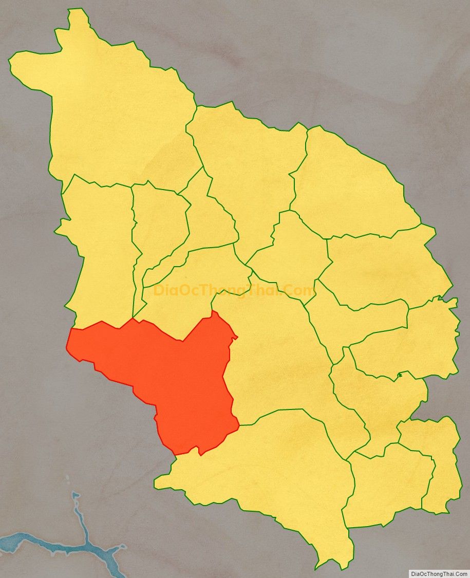 Bản đồ vị trí và địa giới hành chính Xã Xuân Sơn, huyện Tân Sơn