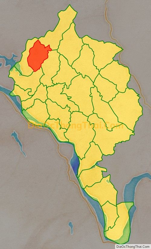 Bản đồ vị trí và địa giới hành chính Xã Thanh Vân (cũ), huyện Thanh Ba
