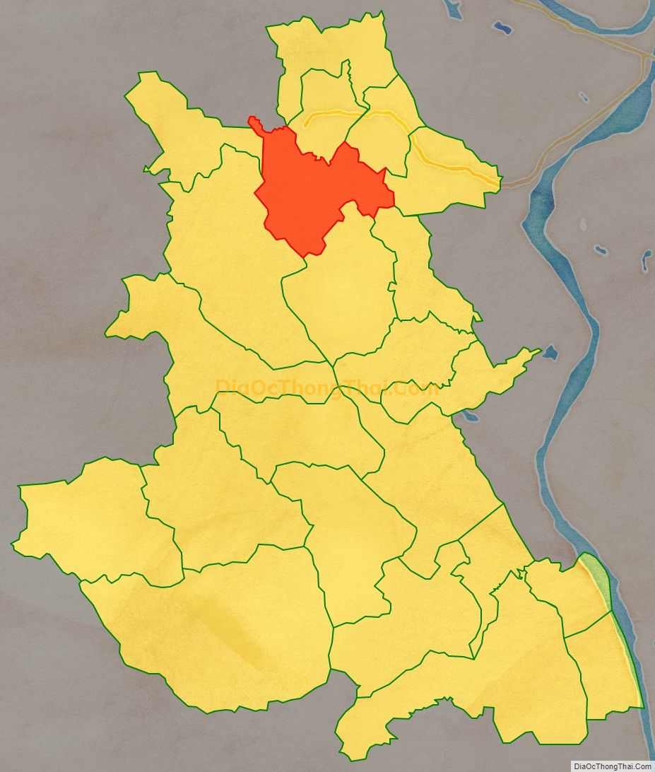 Bản đồ vị trí và địa giới hành chính Xã Thục Luyện, huyện Thanh Sơn