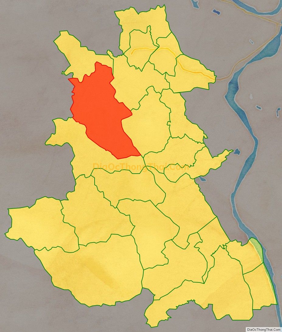 Bản đồ vị trí và địa giới hành chính Xã Võ Miếu, huyện Thanh Sơn