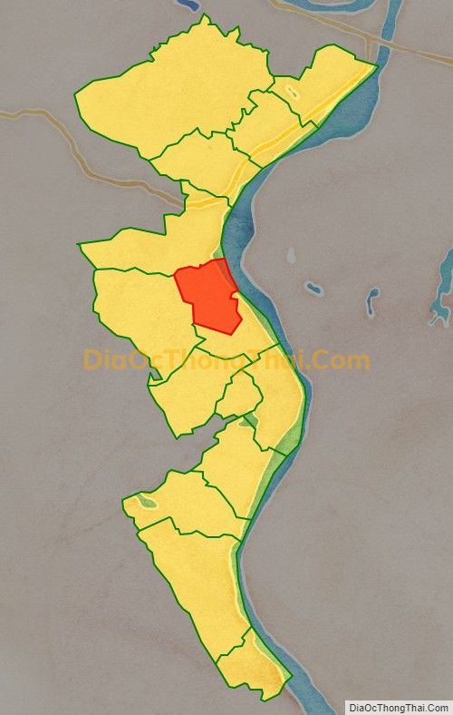 Bản đồ vị trí và địa giới hành chính Xã Bảo Yên, huyện Thanh Thủy