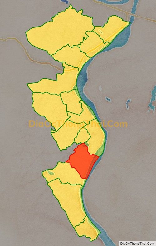 Bản đồ vị trí và địa giới hành chính Xã Trung Nghĩa (cũ), huyện Thanh Thủy