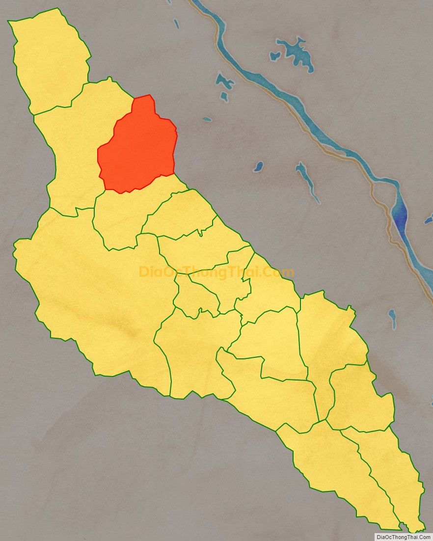 Bản đồ vị trí và địa giới hành chính Xã Lương Sơn, huyện Yên Lập