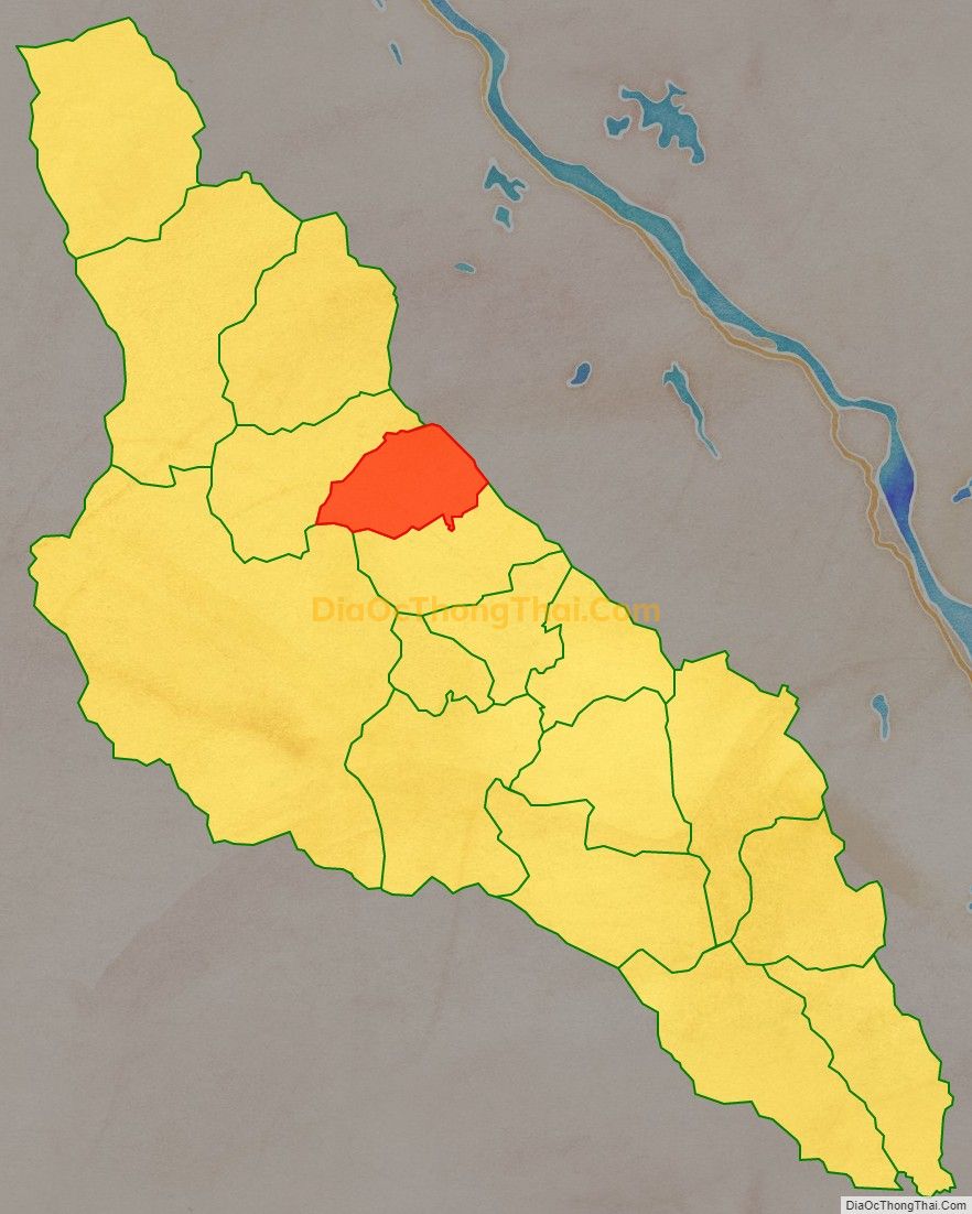 Bản đồ vị trí và địa giới hành chính Xã Xuân Viên, huyện Yên Lập
